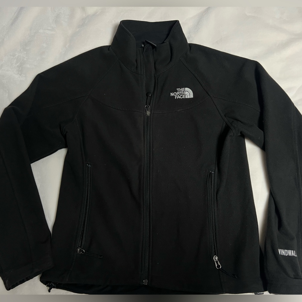 The North Face Windwall Zip Up Fleece Jacket Woman’s Size Medium